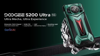 Ultra durable in mech style: the Doogee S200 Ultra flagship phone is here