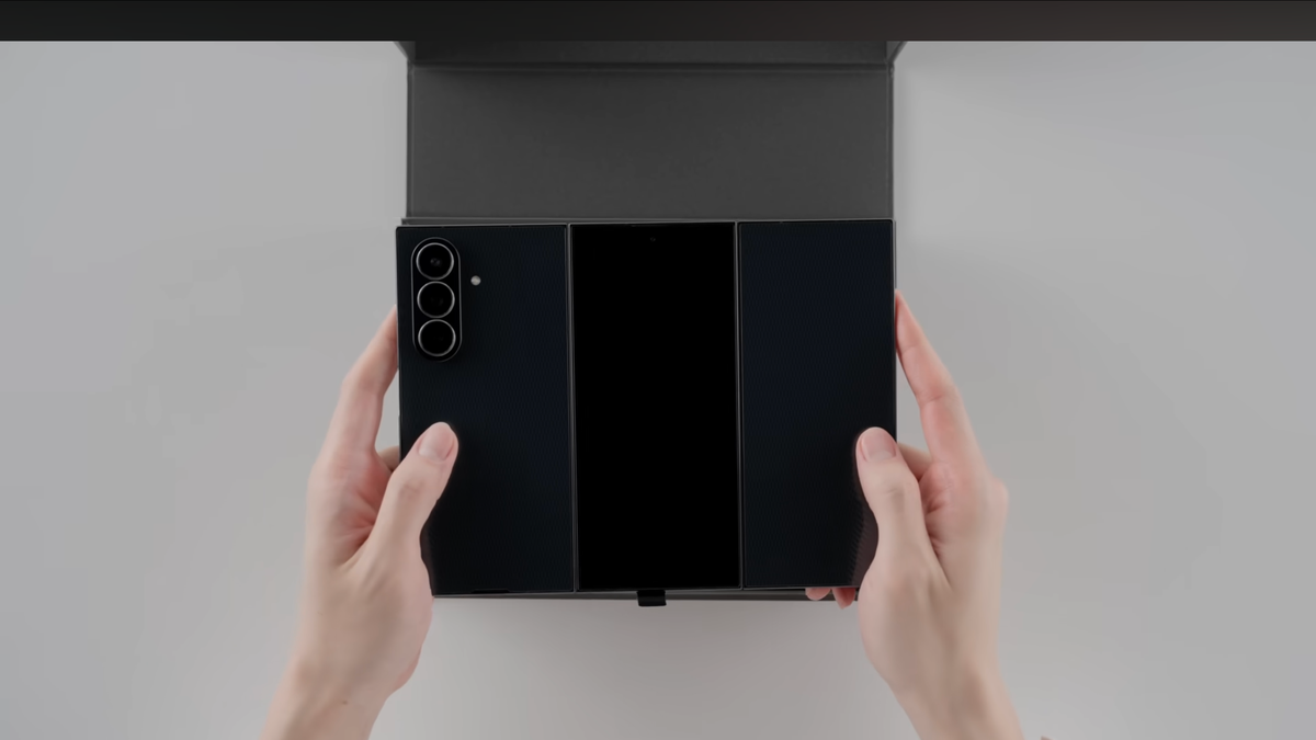 Samsung's Galaxy Z TriFold unboxing video finally shows the phone
