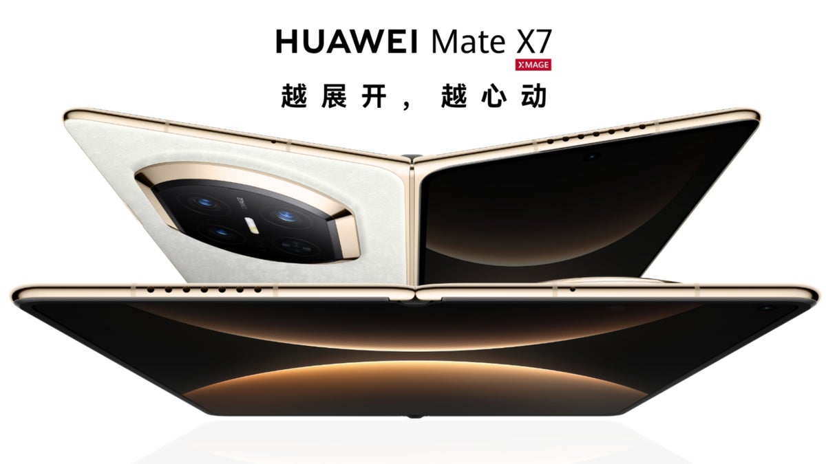 The Huawei Mate X7 steps outside China with jaw-dropping cameras