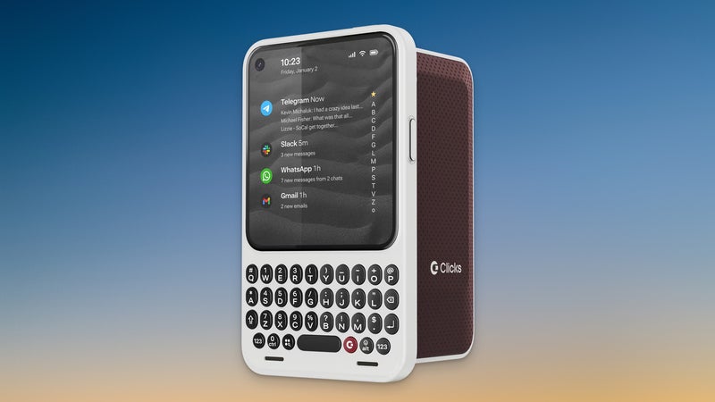 The Clicks Communicator enters the phone market as a companion device with a bit of nostalgia