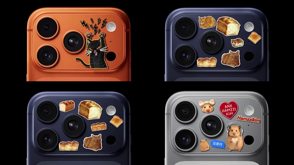 Iphone Sticker Images The iPhone 17 Pro's most hated feature becomes a viral sticker craze ...