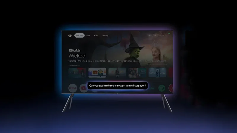 Gemini comes to Google TV to make confusing TV menus a thing of the past