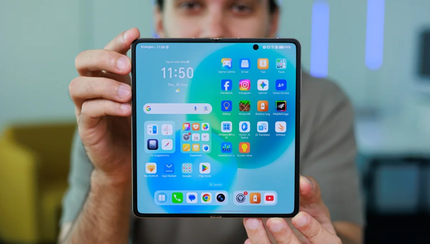 This foldable is about to beat every other foldable in battery and charging