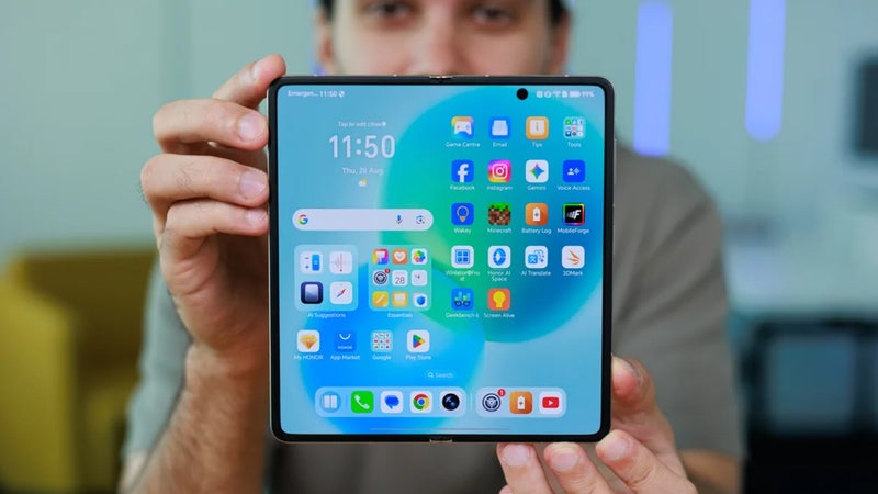 This foldable is about to beat every other foldable in battery and charging