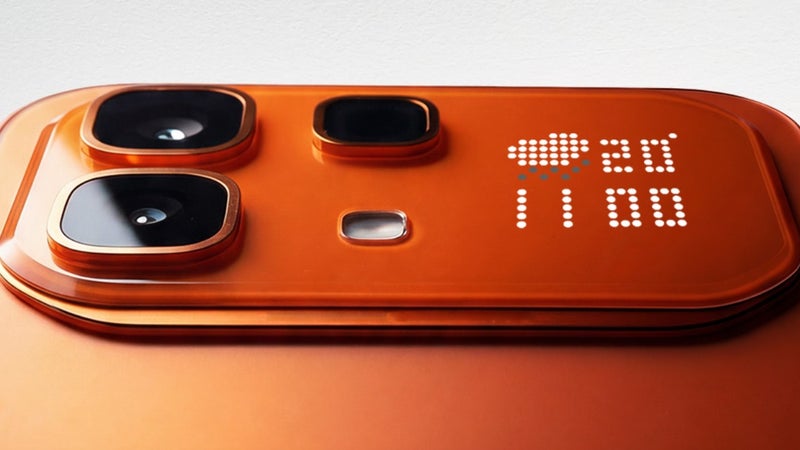 This phone looks exactly like what you'd expect if the iPhone 17 Pro and the Nothing Phone 3 had a baby