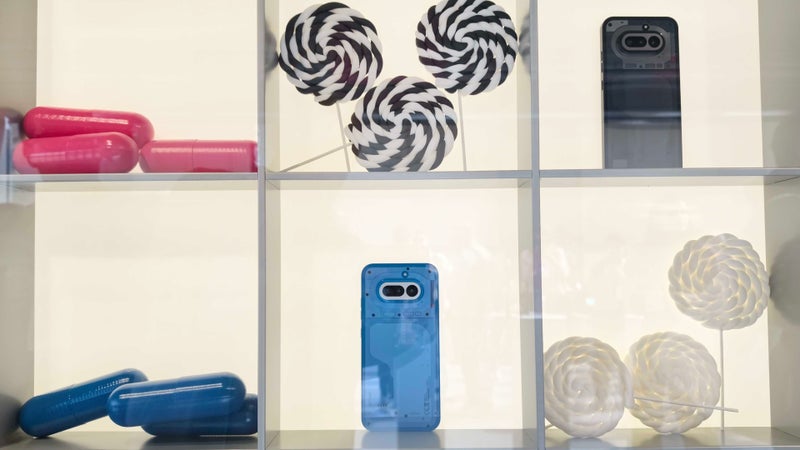 The Nothing Phone (4a) goes black and blue, too (Gallery)