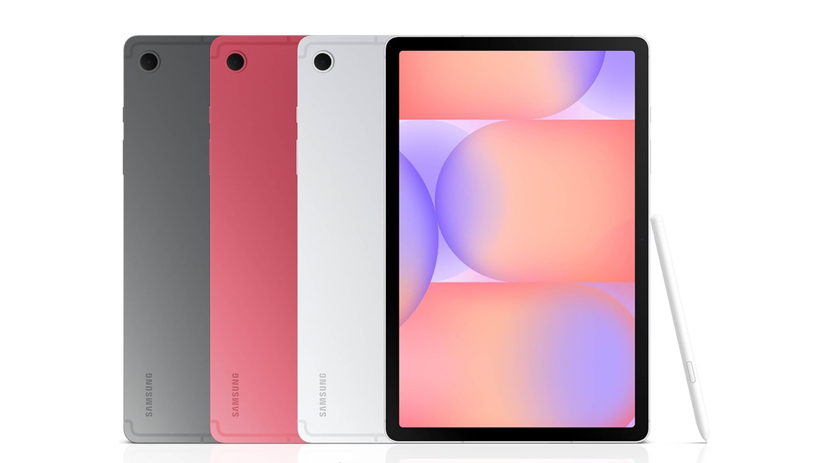 Galaxy Tab S10 Lite in different color options.