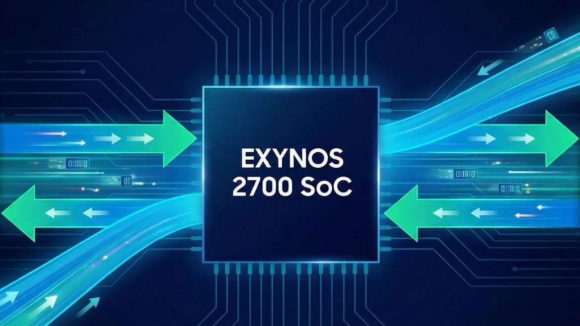An illustration of the Exynos 2700 chipset