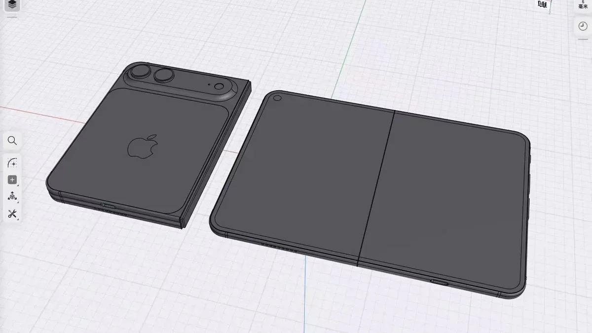 Apple’s iPhone Fold dummies look horrible in these leaked photos