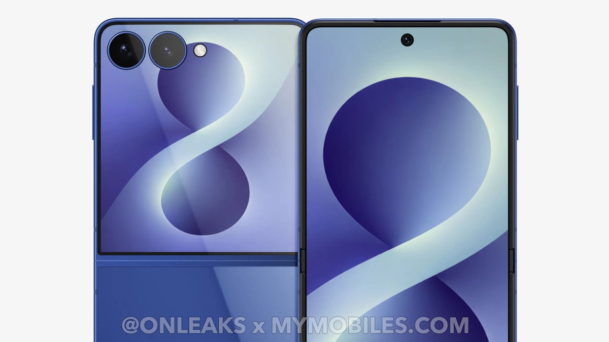 Samsung Galaxy Z Flip 8 leaked render