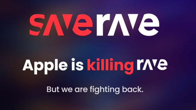"Save Rave": popular, but controversial app takes Apple to court, wants back on the App Store