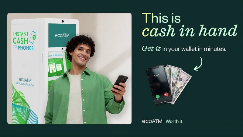 Sell your old phone quickly and easily: ecoATM kiosks take phones, give you cash