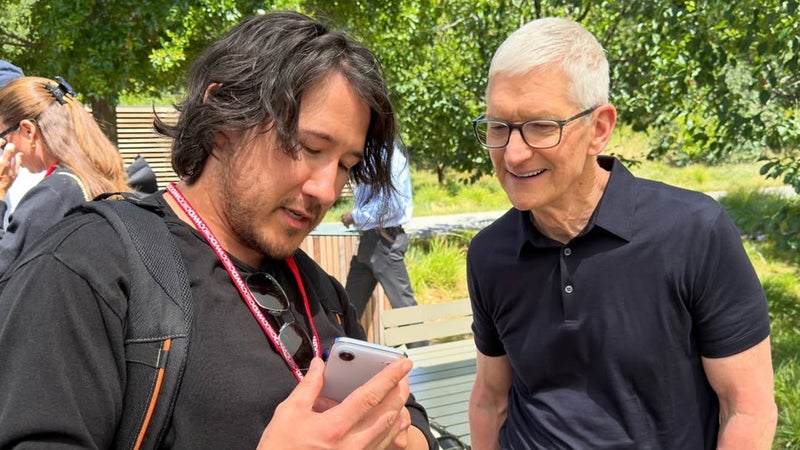 Apple’s Tim Cook and John Ternus react to the most peculiar Mac setup they’ve ever seen