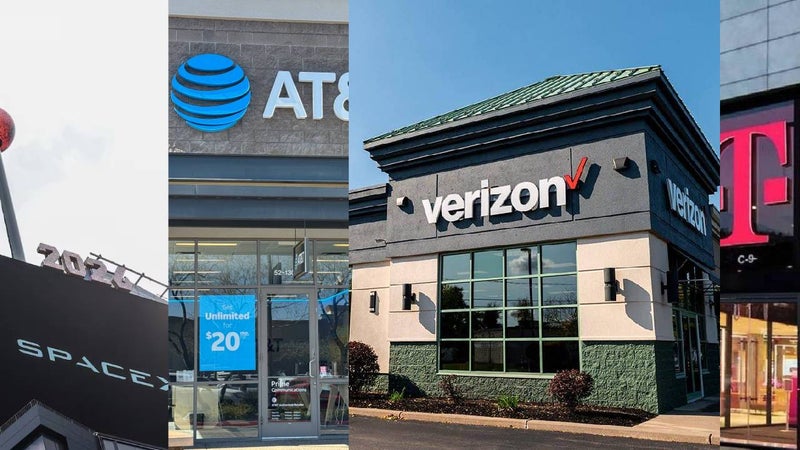 T-Mobile and Verizon outbid AT&T and SpaceX in AWS-3 auction