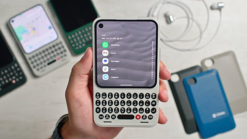 The Clicks Communicator's first working unit is here and reveals more than we expected