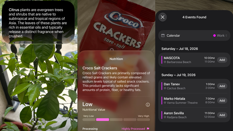 What's new with Siri Visual Intelligence in iOS 27
