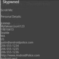 Android's Skype has critical security vulnerability, endangers your personal info and your chat logs