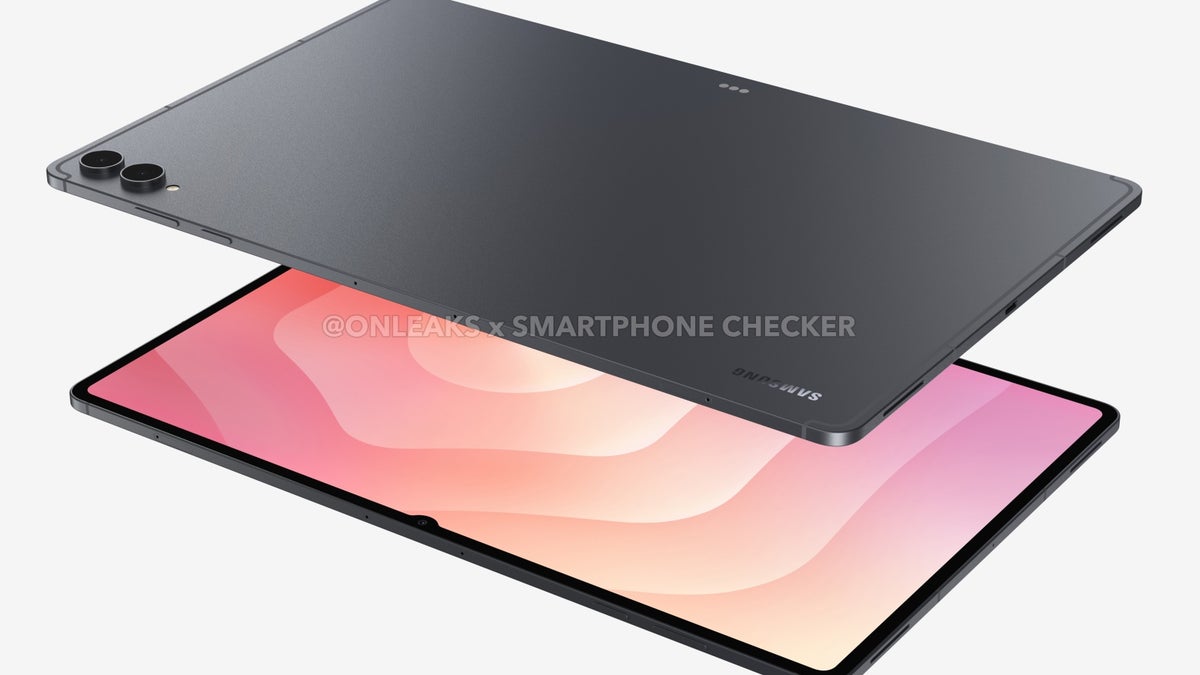Galaxy Tab S12 Ultra - Render bocoran fitur dual camera
