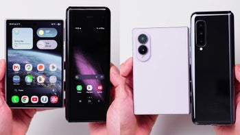 I put Samsung’s first Galaxy Fold next to the Galaxy Fold 8 and the difference Is incredible