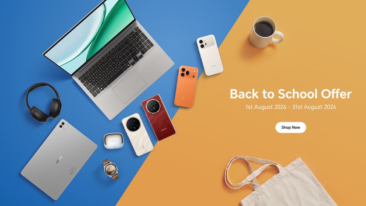 Honor’s Back to School deals are intense: foldable Magic V6, flagship Magic 8 Pro, tablets, more!
