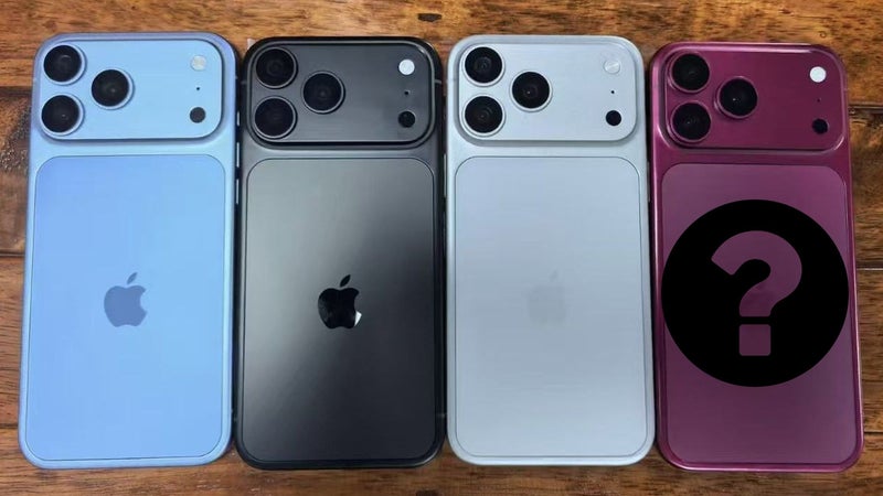 We finally know the real "Dark Cherry" color for the iPhone 18 Pro