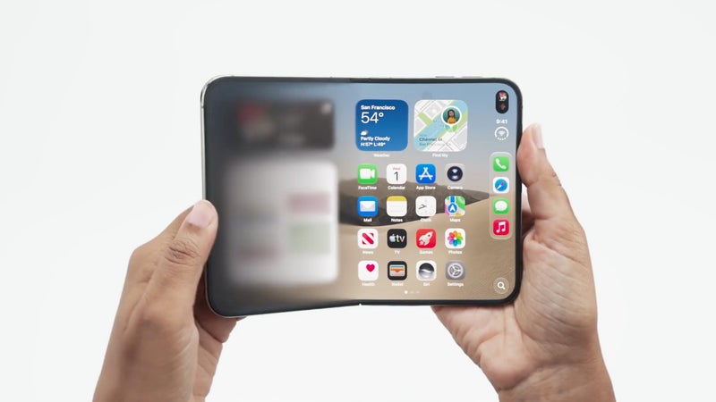 Apple's foldable animation is already running on the Galaxy Z Fold 8, sort of