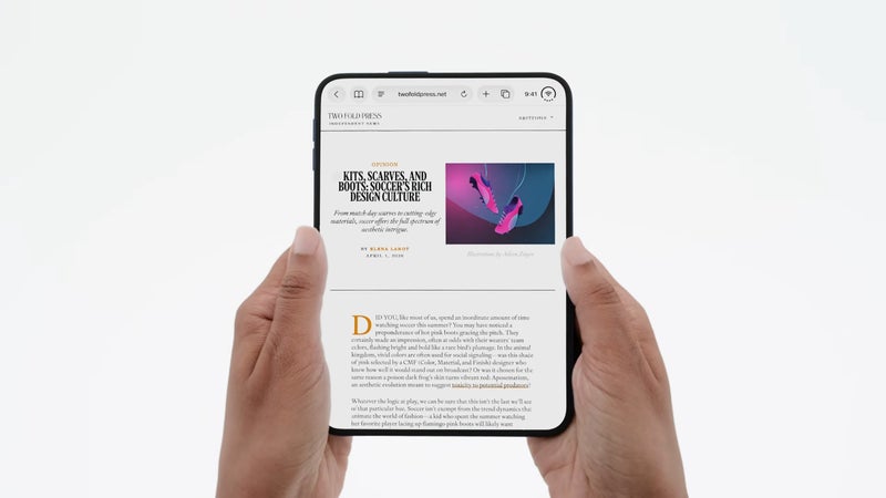 The iPhone Duo is doing what I wish the Apple Vision Pro had done
