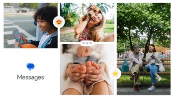 Google Messages is pushing its own features at you, and I cannot get past one line