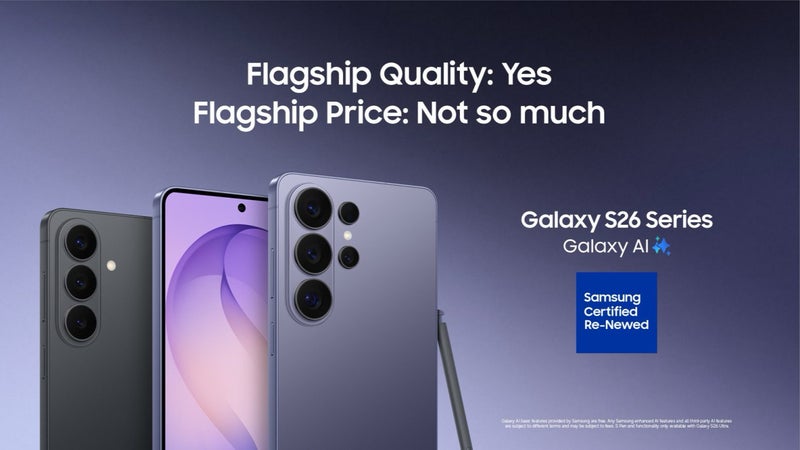 You can now get a Galaxy S26 Ultra from Samsung for $201 less, warranty included