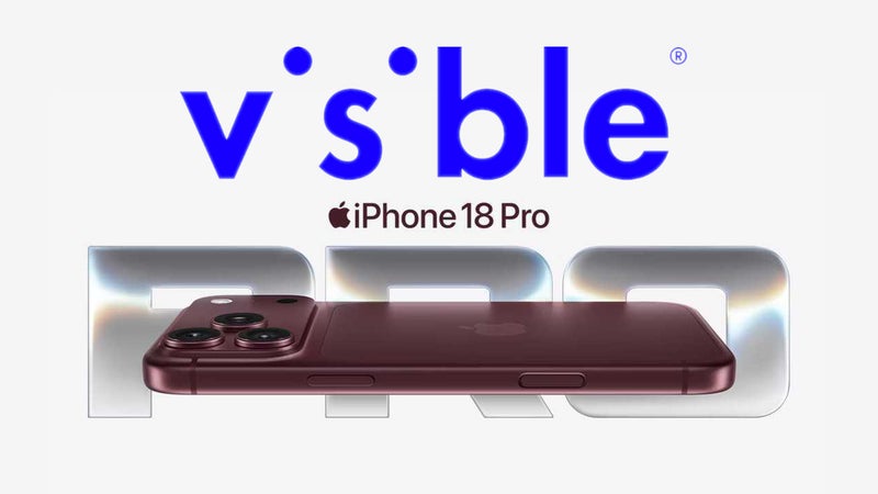 Get the iPhone 18 Pro from Visible, save $480!