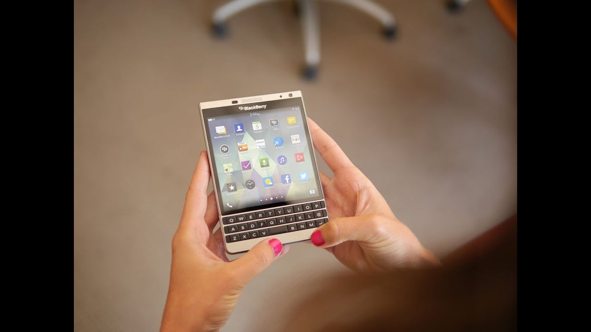 You can pre-order an Android-powered BlackBerry Passport from