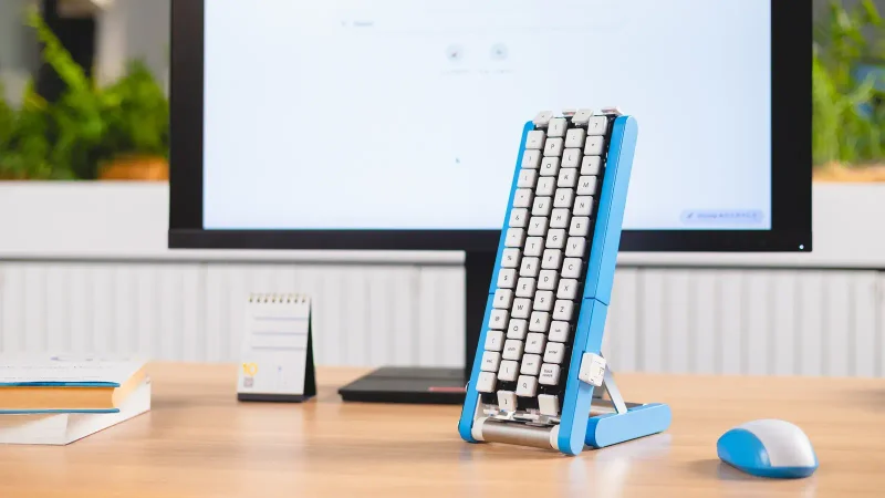 Google’s weirdest hardware release ever is a physical Gboard conveyor belt
