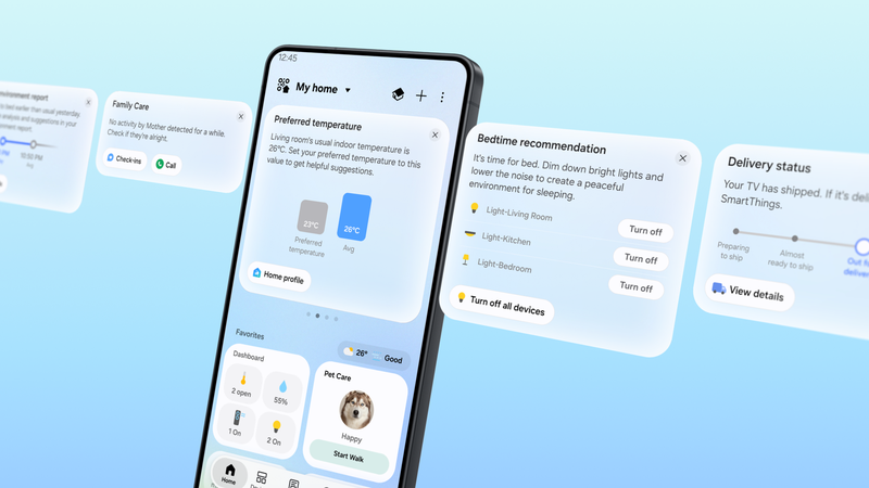 The latest SmartThings update adds some nifty features and a One UI-inspired redesign