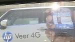 Mini Coopers provide maxi promotion for the HP Veer 4G in Los Angeles