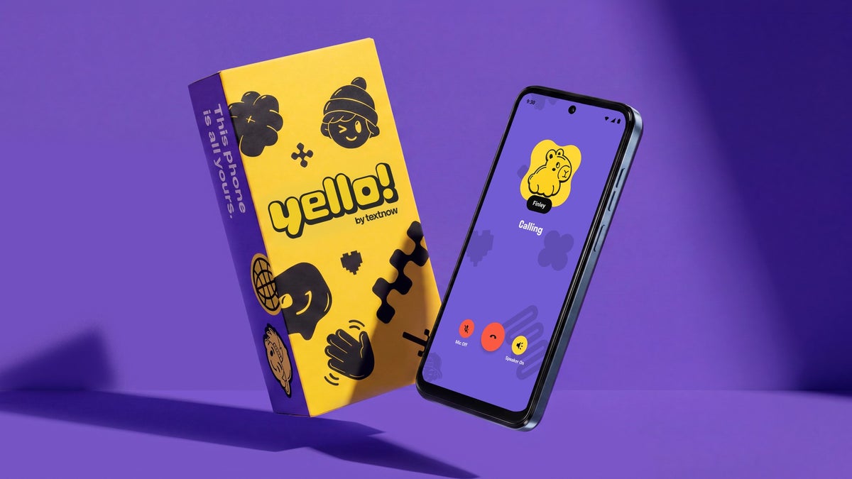 TextNow unveils Yello!, a budget kids phone that only parent-approved contacts can reach