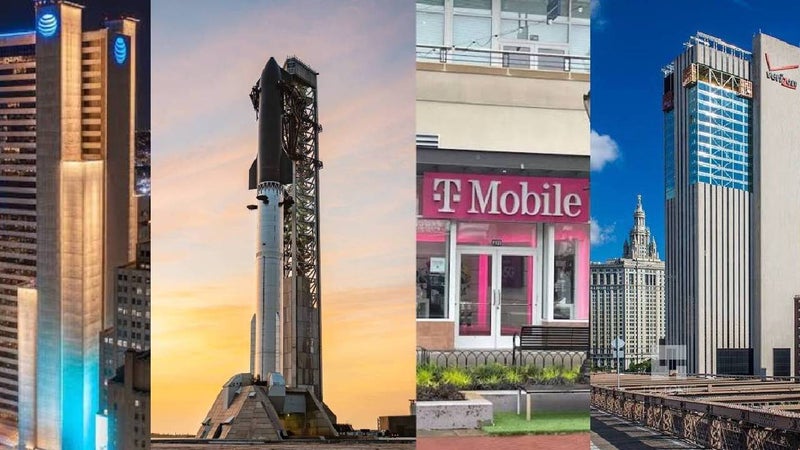 AT&T, T-Mobile, and Verizon tumble after rumored SpaceX move
