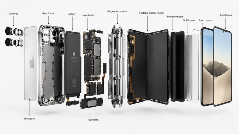 iPhone Duo's crease and hinge explained