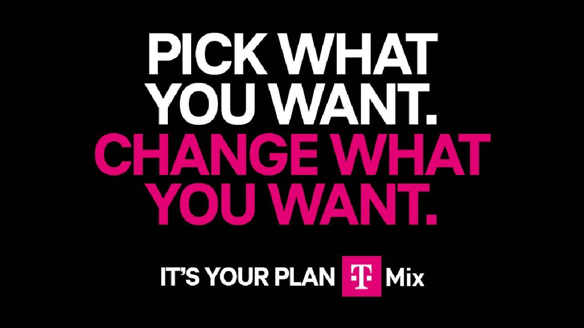 T-Mobile is upending postpaid with customizable T-Mix plans