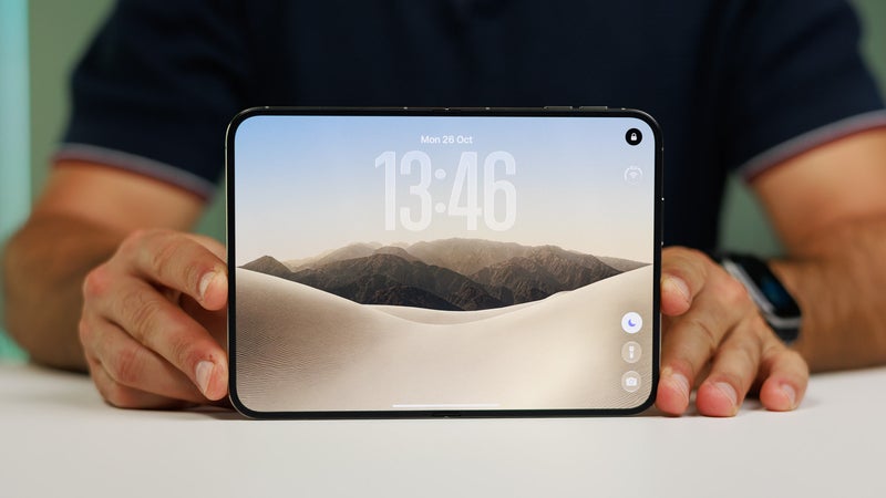I'd pick the Oppo wide foldable over the iPhone Duo since I'm allergic to cracked displays