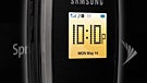 Sprint Samsung M300 clamshell phone