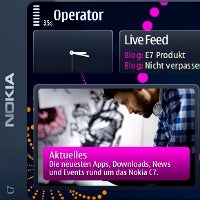 Mock Symbian homescreens tease what could be the PR 3.0 updated interface