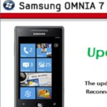 Software patch available to Samsung Omnia 7 units unable to install prior security build