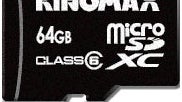KINGMAX introduces world's first 64GB microSD card