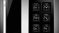 Gresso makes a $6000 iPhone 4 Time Machine, with six Swiss watches ticking on the back