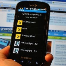 Sprint's Employee ID pack spills the LG Q, Motorola Sunfire, Samsung Chief and LG Optimus B