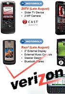 Verizon to get 5 new phones