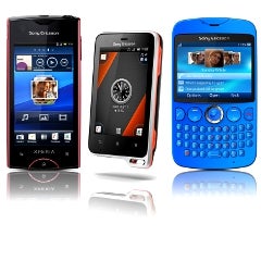 Sony Ericsson announces Xperia ray, Xperia active and Sony Ericsson txt