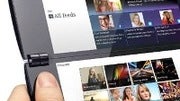 Sony S1, S2 tablets pose for the camera showing off some Honeycomb goodness
