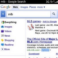 Google Search updated on BlackBerry 6.0 devices, catches up with the pack