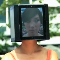Cosmo for Guys magazine scores a creative "iPad Head Girl" launch promo on the streets of New York
